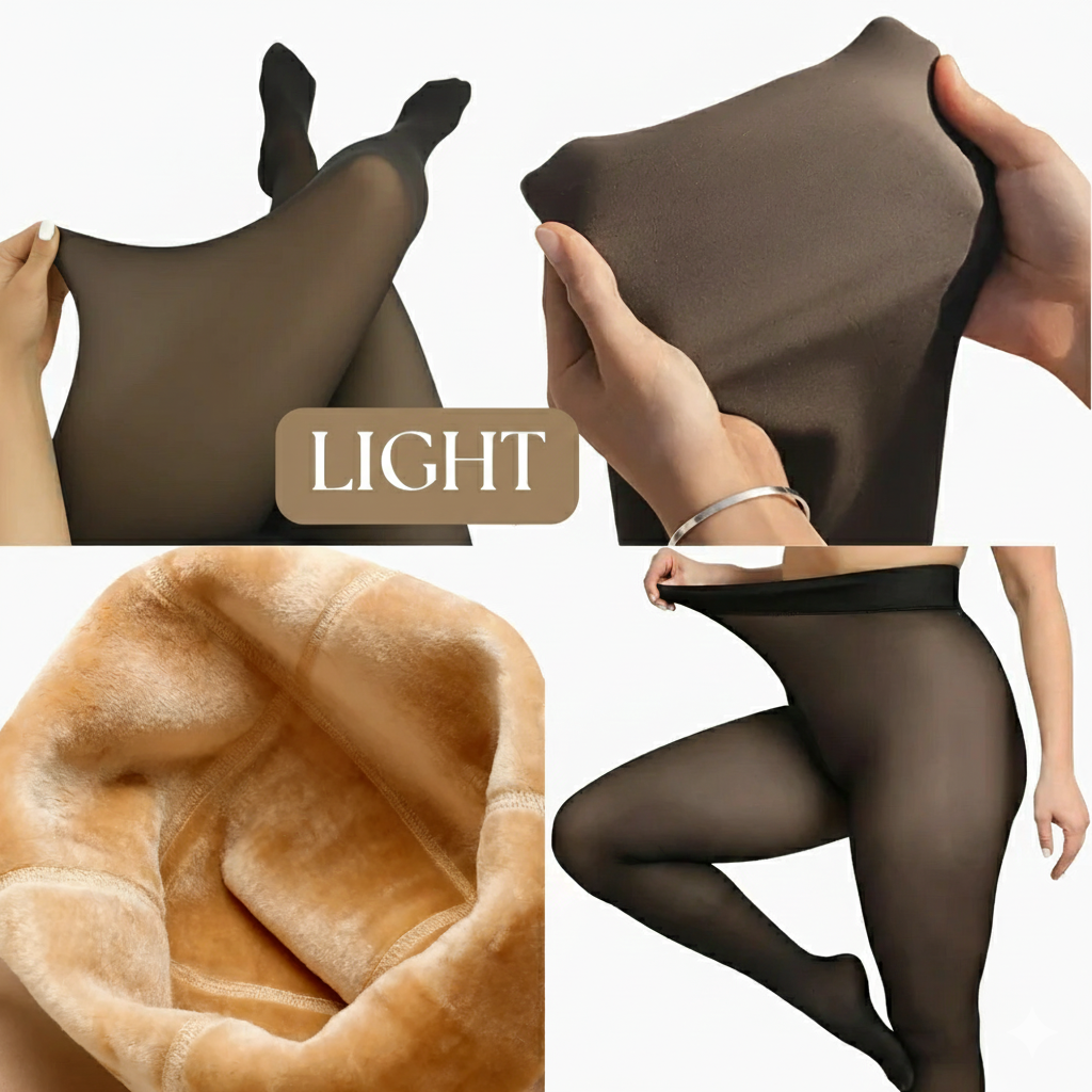 Shaping fleece tights